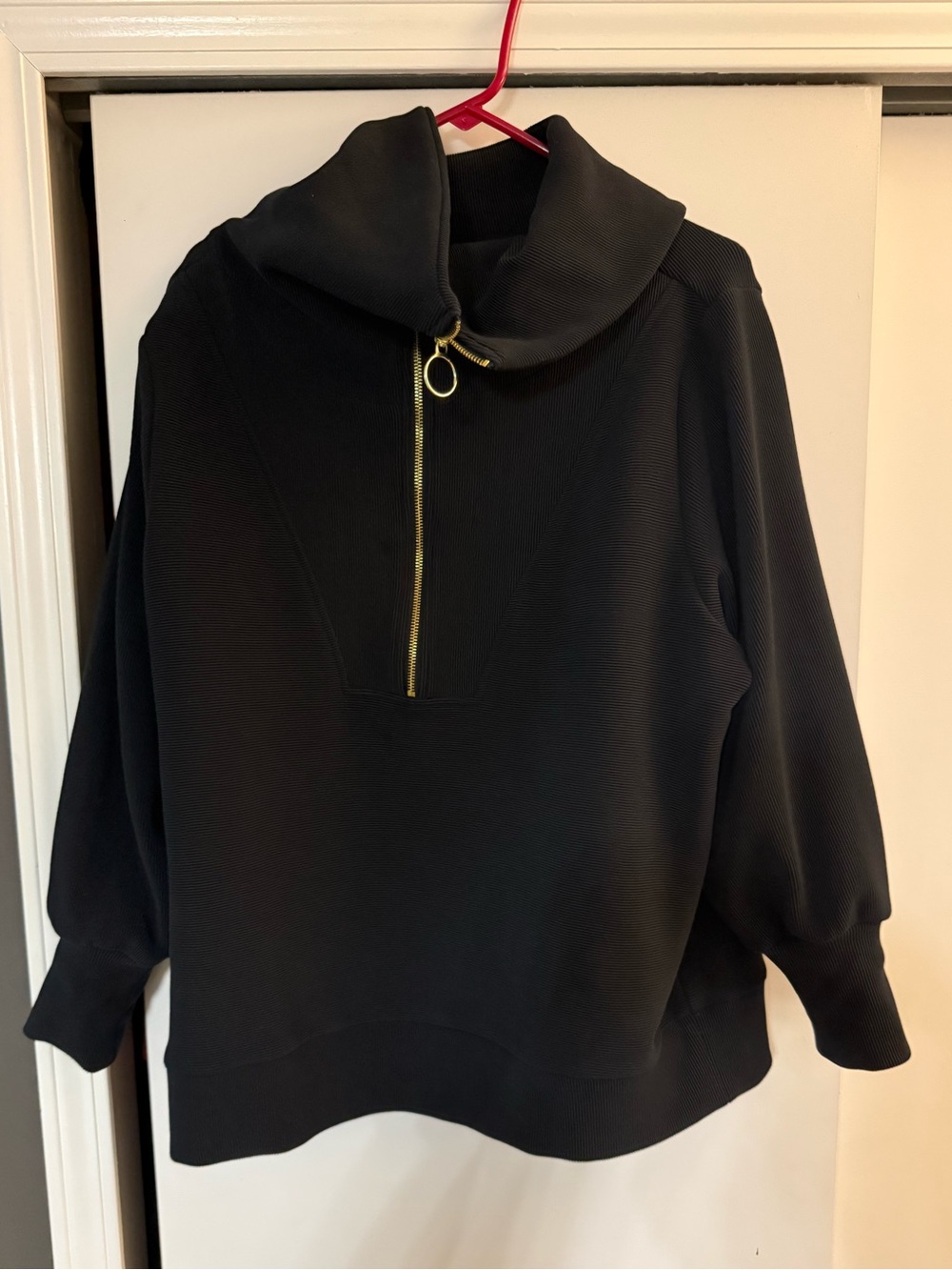 Varley half zip sweater
